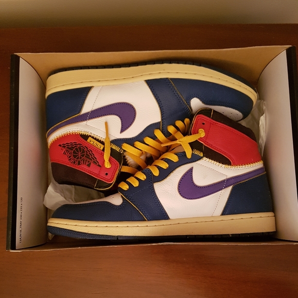 Air Jordan 1 x Union "Los Angeles Storm Blue" - Picture 8 of 8